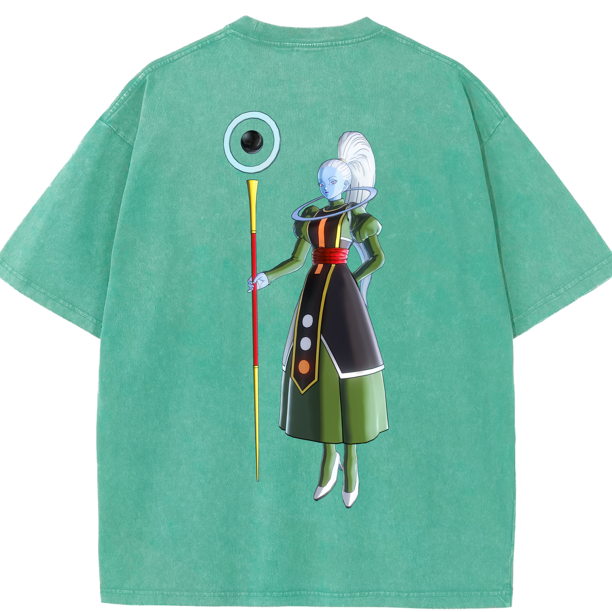 （画像用） ドラゴンボール DRAGON BALL 綿100% ヴィンテージ風 半袖Tシャツ（背面プリント）